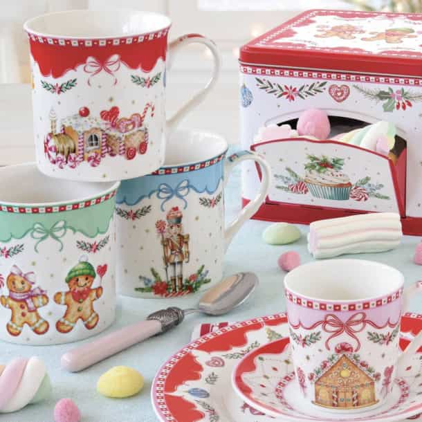 Set 2 Canecas 300ml Sweet Christmas - Easy Life