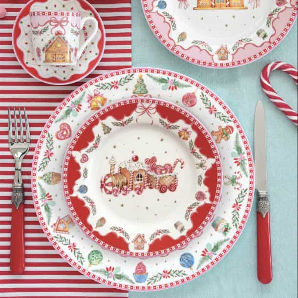 Prato Refeição ∅27cm SWEET CHRISTMAS - Easy Life