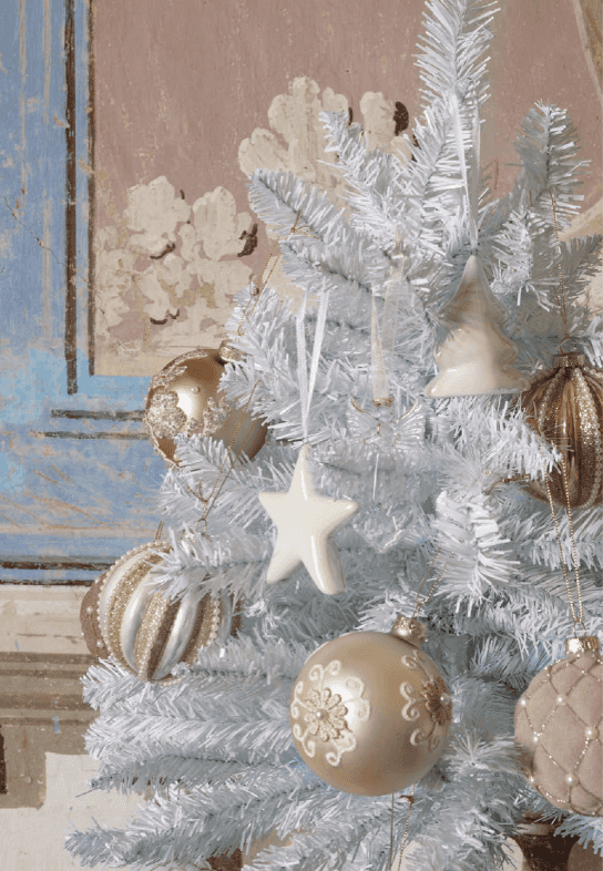 Set 3 Bolas de Natal Fantasia de vidro - Mathilde M.