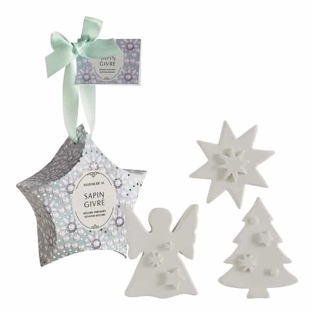 Caixa Estrela Sapin Givre 6 pcs MATHILDE M Caixa Estrela Sapin Givre 6 Gessos - Mathilde M.