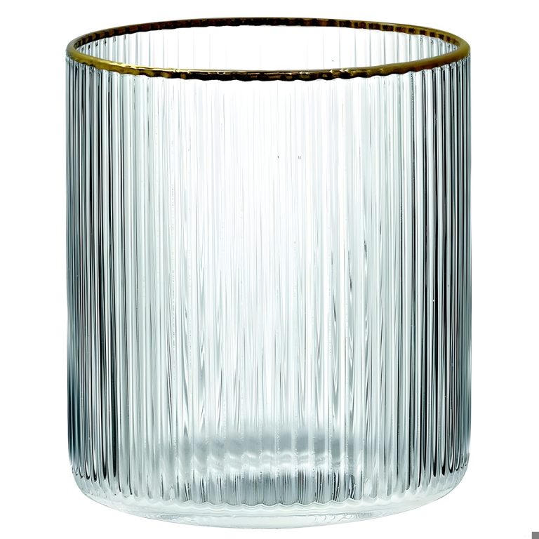 Set 2 copos água 320ml Rim Gold – Easy Life Set 2 Copos Água 320ml Rim Gold - Easy Life